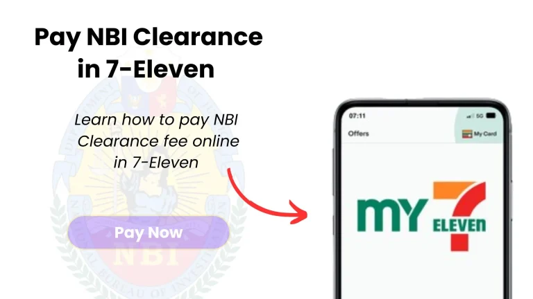 Pay NBI Clearance In 7-Eleven | Full Guide 4 How to pay nbi clearance via 7-Eleven